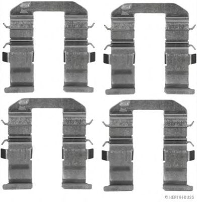 HERTH BUSS JAKOPARTS j3660516 -  Комплектующие, колодки дискового тормоза